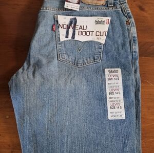 Levi's Womens Light Blue Bootcut Jeans